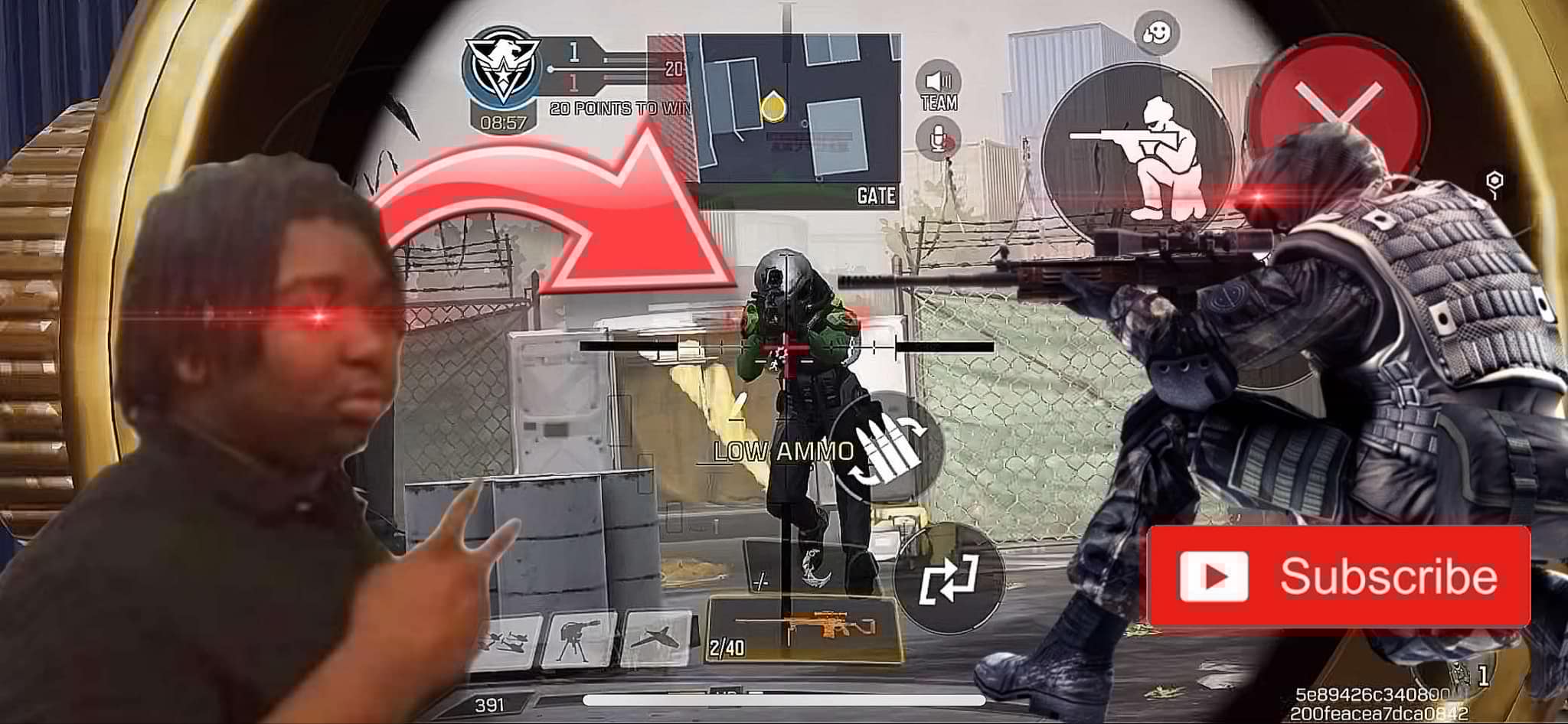 💥😵‍💫1v1 sniper in shipment Gameplay